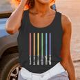 Lgbt Light Sword Pride Saber Ally Lgbtq Graphic Design Printed Casual Daily Basic Unisex Tank Top Gifts for Women