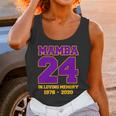 In Loving Memory Mamba 24 Tribute Graphic Design Printed Casual Daily Basic Unisex Tank Top Gifts for Women