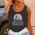 The Mandalorian Sleeping Child Silhouette Unisex Tank Top Gifts for Women