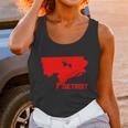 Map Of Detroit City Unisex Tank Top Gifts for Women