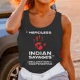 Merciless Indian Savages – Declaration Of Independence Blood Hand Unisex Tank Top Gifts for Women