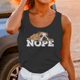 Nope Lazy English Bulldogs Unisex Tank Top Gifts for Women