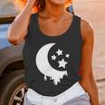 Pastel Goth Moon With Stars Kawaii Pastel Goth Design Gift Meaningful Gift Unisex Tank Top Gifts for Women