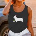 Pembroke Welsh Corgi Easter Bunny Dog Silhouette Unisex Tank Top Gifts for Women