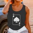 Queen Of Spades Playing Card Unisex Tank Top Gifts for Women