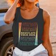 Retro Vintage Regulate Your Dick Pro Roe Unisex Tank Top Gifts for Women