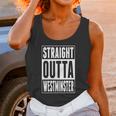 Straight Outta Westminster Unisex Tank Top Gifts for Women