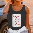 Ten Of Diamonds Playing Cards Halloween Costume Casino Easy Unisex Tank Top Gifts for Women