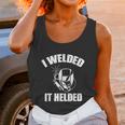 Welder Welding Machine Mechanic Work Arc Accessories Unisex Tank Top Gifts for Women