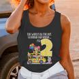 The Wheels On The Bus 2Nd Birthday 2 Yrs Old Family Matching Unisex Tank Top Gifts for Women