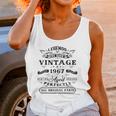 55Th Birthday Gift For Legends Born 1967 55 Years Old Vintage Unisex Tank Top Gifts for Women