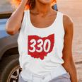 Akron Warren Canton Youngstown Ohio 330 Area Code Unisex Tank Top Gifts for Women