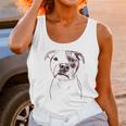 Bare Dexter The Pitbull Dog Triblend Unisex Tank Top Gifts for Women