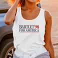 Bartlet For America Slogan West Wingthe West Wing Bartlet For America Josiah Bartlet Unisex Tank Top Gifts for Women