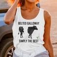 Belted Galloway Simply The Best Vintage Cow Gift Unisex Tank Top Gifts for Women