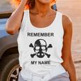 Breaking Bad Remember My Name Crossbones Unisex Tank Top Gifts for Women