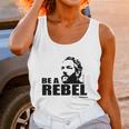 Breitbart - Be A Rebel - Orange Unisex Tank Top Gifts for Women