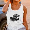 Brown Land Rover Defender Illustation - Autonaut Unisex Tank Top Gifts for Women