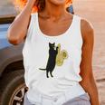 Cat Playing Saxophone Shirt Cool Wind Instrument Sax Gift Unisex Tank Top Gifts for Women