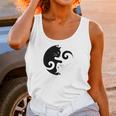 Cats Rule Simple Yin Yang Animal Graphic Unisex Tank Top Gifts for Women