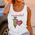 Corona Vaccinated Classic Unisex Tank Top Gifts for Women