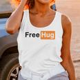 Free Hug Pornhub Logo Parody Unisex Tank Top Gifts for Women