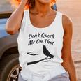 Funny Edgar Allan Poe Quoth The Raven Nevermore Quote Unisex Tank Top Gifts for Women