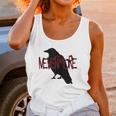 Gothic Nevermore Raven Edgar Allan Poe Gift Unisex Tank Top Gifts for Women