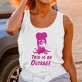 Mighty Boosh - Tony Harrison - This Is An Outrage Unisex Tank Top Gifts for Women