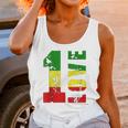 One Love Jamaica Apparel Rasta Reggae Music Caribbean Pride Unisex Tank Top Gifts for Women