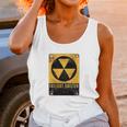 Radiation Radioactive Fallout Shelter Unisex Tank Top Gifts for Women