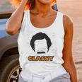 Ripple Junction Anchorman 2 Classy With Rons Hair Shape Unisex Tank Top Gifts for Women