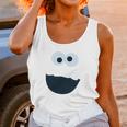 Sesame Street Cookie Monster Face Unisex Tank Top Gifts for Women