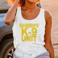 Sheriff K9 Unit Unisex Tank Top Gifts for Women