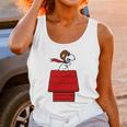 Snoopy Flying Ace Unisex Tank Top Gifts for Women