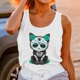 Sugar Skull Cat Day Of The Dead Cat Unisex Tank Top Gifts for Women