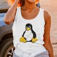 Tux Penguin Linux Official Mascot Logo Icon T-Shirt Unisex Tank Top Gifts for Women