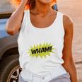 Wham With Starburst Comic Hero Baseball Cap Unisex Tank Top Gifts for Women