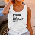 Workplace Office Humor Funny Merchandise Tv Show Graphic Unisex Tank Top Gifts for Women