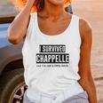 Zepp I Survived Chappelle Unisex Tank Top Gifts for Women